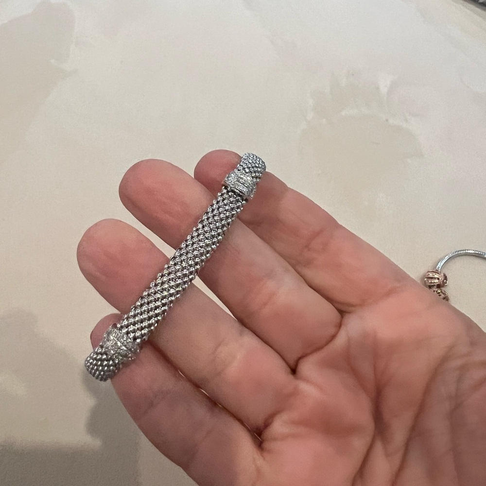 Silver Mesh Bracelet